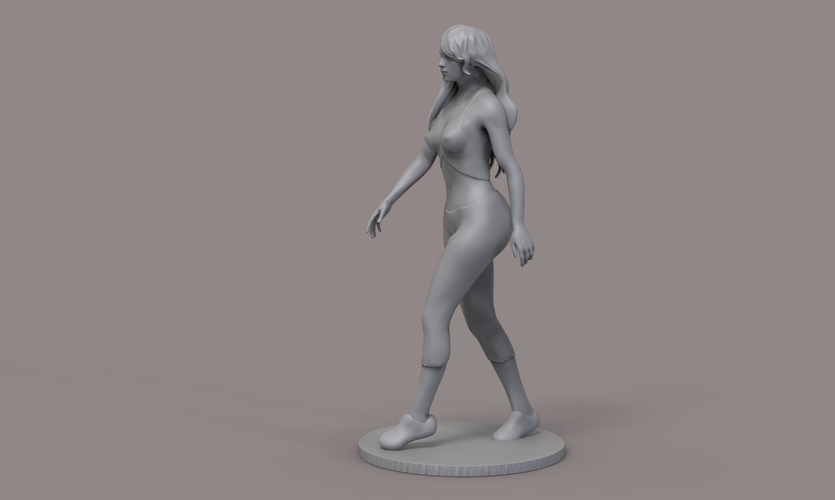 Woman Walking 3D Print 235319 Woman Walking 3D Print 235319