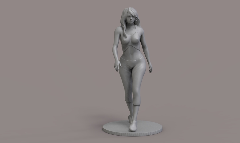 Woman Walking 3D Print 235320 Woman Walking 3D Print 235320