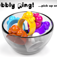 Small Bubbly Ring 3D Printing 23544