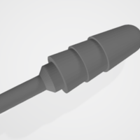 Small Vac-U-Lock Air Hammer Adapter 3D Printing 235447