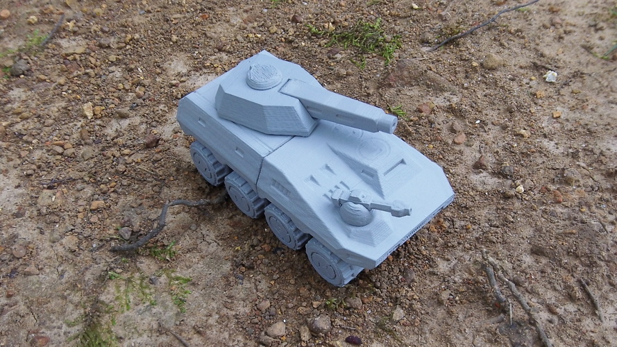 Mk.V (Okapi) A.M.V.P. fictional armored vehicle 3D Print 23564