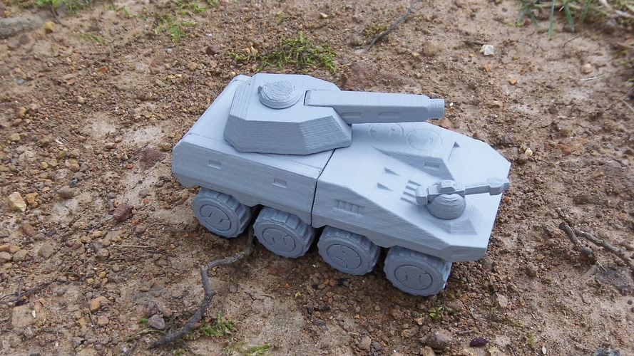Mk.V (Okapi) A.M.V.P. fictional armored vehicle 3D Print 23565