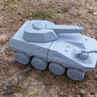 Small Mk.V (Okapi) A.M.V.P. fictional armored vehicle 3D Printing 23565