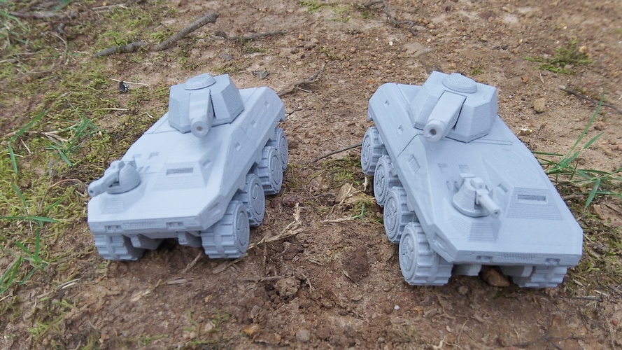 Mk.V (Okapi) A.M.V.P. fictional armored vehicle 3D Print 23579