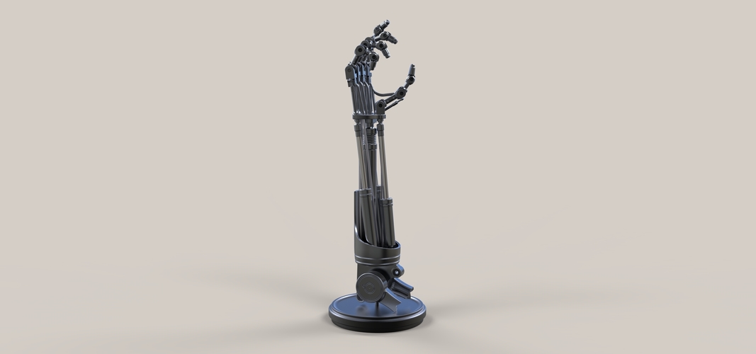 Arm of Terminator T-800 3D Print 236095 Arm of Terminator T-800 3D Print 236095