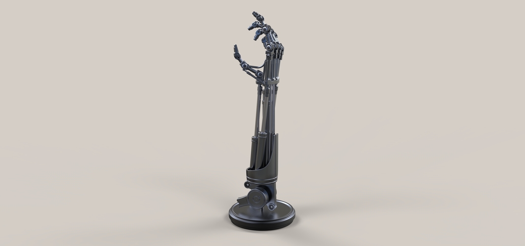 Arm of Terminator T-800 3D Print 236101 Arm of Terminator T-800 3D Print 236101