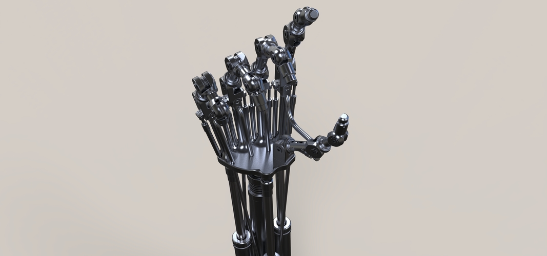 Arm of Terminator T-800 3D Print 236106 Arm of Terminator T-800 3D Print 236106