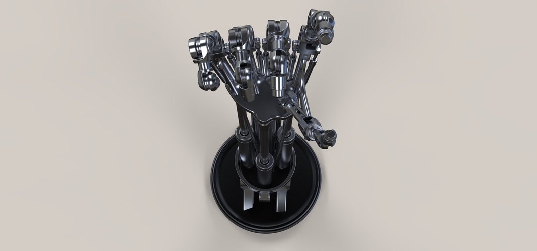 Arm of Terminator T-800 3D Print 236107 Arm of Terminator T-800 3D Print 236107