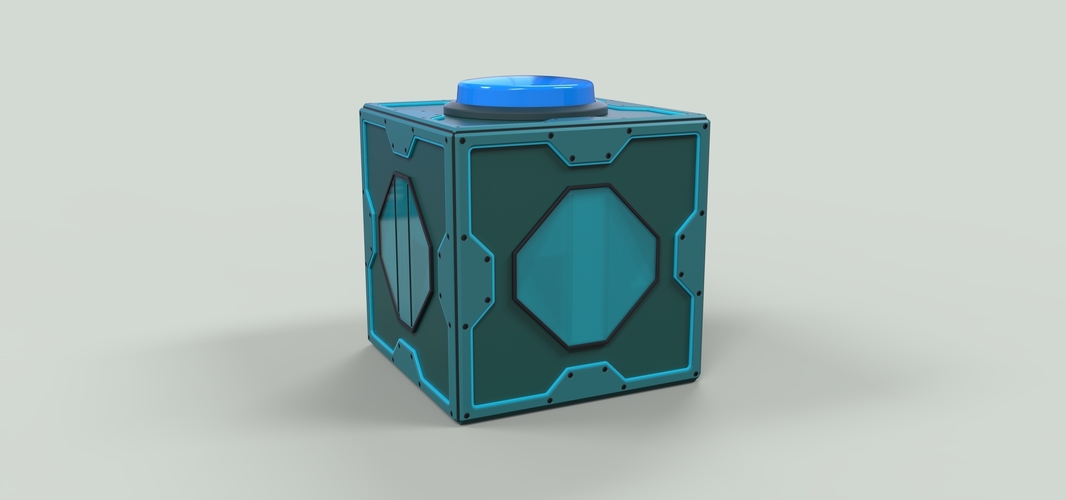Meeseeks box from Rick and Morty 3D Print 236149 Meeseeks box from Rick and Morty 3D Print 236149