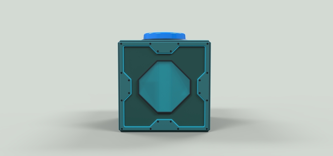 Meeseeks box from Rick and Morty 3D Print 236150 Meeseeks box from Rick and Morty 3D Print 236150
