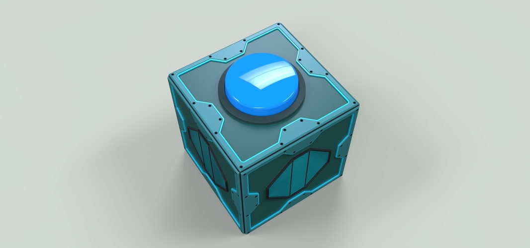 Meeseeks box from Rick and Morty 3D Print 236153 Meeseeks box from Rick and Morty 3D Print 236153