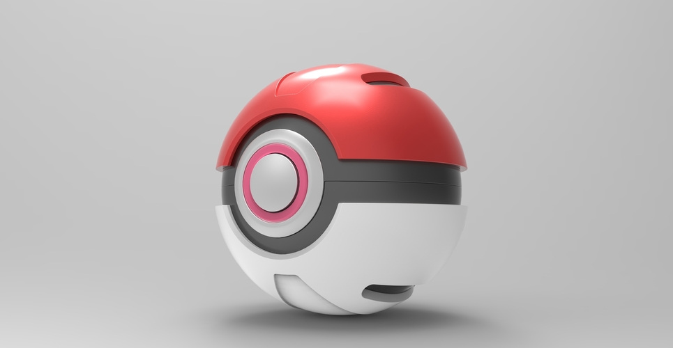 Pokeball 3D Print 236187 Pokeball 3D Print 236187