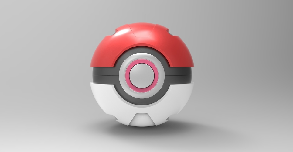 Pokeball 3D Print 236188 Pokeball 3D Print 236188