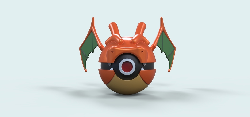 Pokeball Dragonite 3D Print 236230 Pokeball Dragonite 3D Print 236230