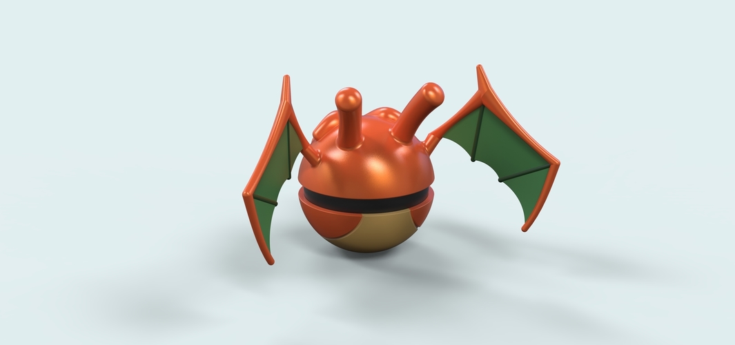 Pokeball Dragonite 3D Print 236235 Pokeball Dragonite 3D Print 236235