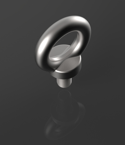 Ringbolt 3D Print 236265 Ringbolt 3D Print 236265
