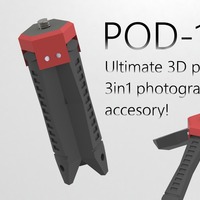 Small POD-1 the Ultimate 3in1 Photo accesory! 3D Printing 23628