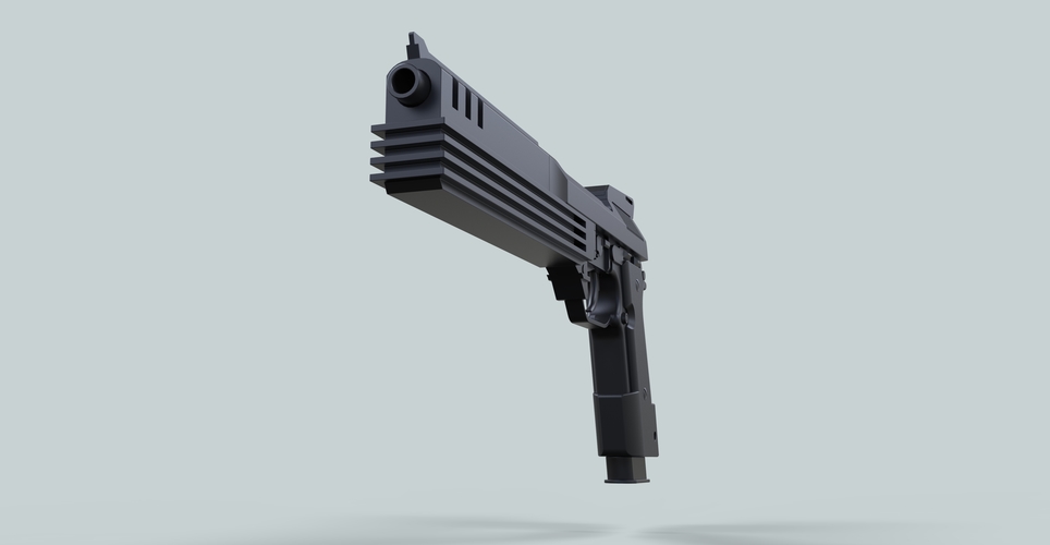 Auto-9 gun from RoboCop 3D Print 236295 Auto-9 gun from RoboCop 3D Print 236295