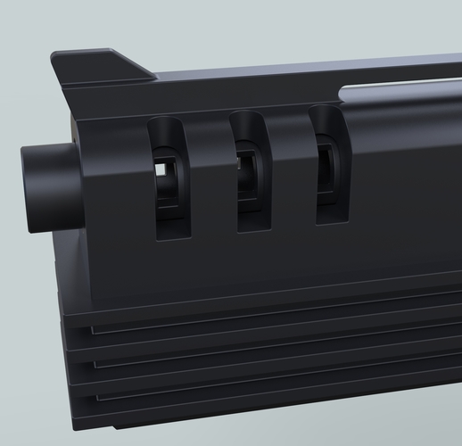 Auto-9 gun from RoboCop 3D Print 236307 Auto-9 gun from RoboCop 3D Print 236307