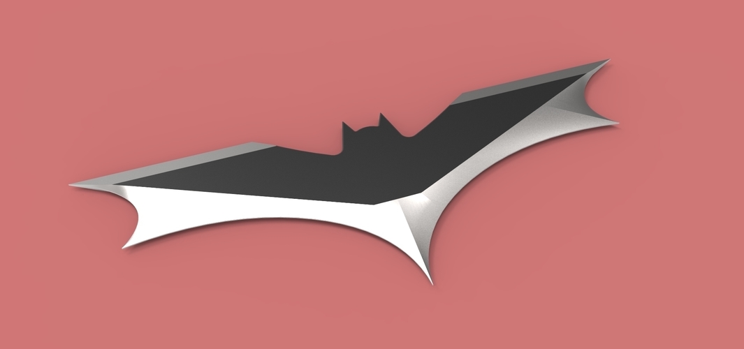 Batarang version 3 3D Print 236393 Batarang version 3 3D Print 236393