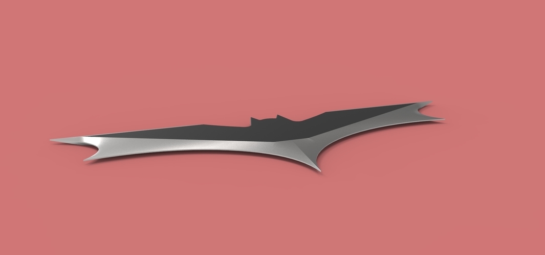 Batarang version 3 3D Print 236394 Batarang version 3 3D Print 236394
