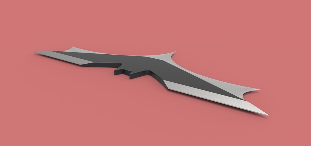 Batarang version 3 3D Print 236396 Batarang version 3 3D Print 236396
