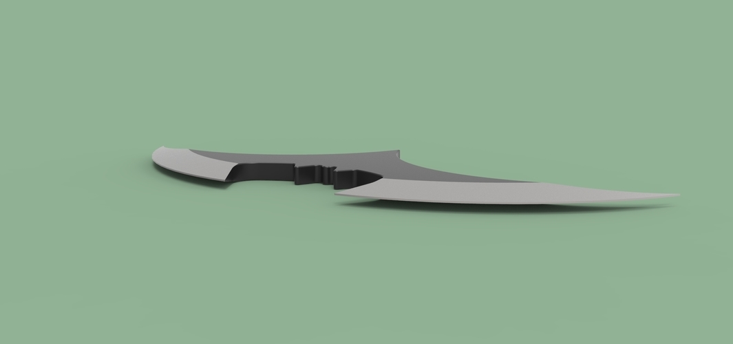 Batarang version 4 3D Print 236402 Batarang version 4 3D Print 236402