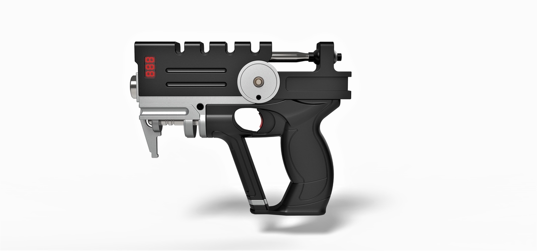 Blaster of Korben Dallas from movie The Fifth Element 3D Print 236426 Blaster of Korben Dallas from movie The Fifth Element 3D Print 236426