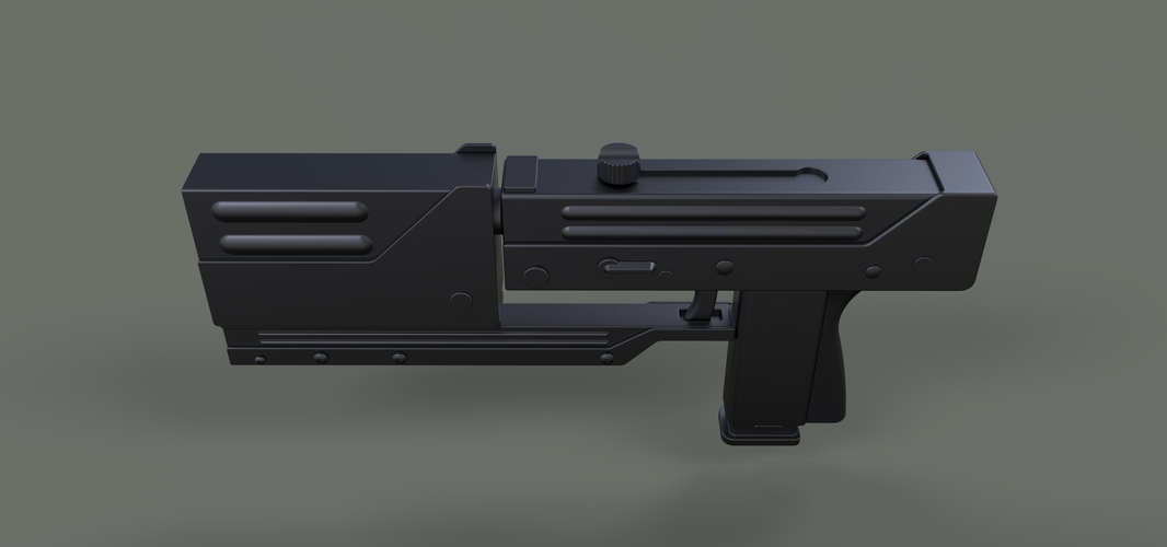 Modified MAC-11 from movie Blade 3D Print 236650 Modified MAC-11 from movie Blade 3D Print 236650