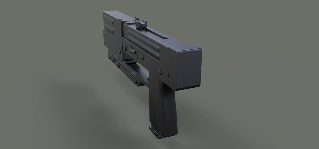Modified MAC-11 from movie Blade 3D Print 236655 Modified MAC-11 from movie Blade 3D Print 236655