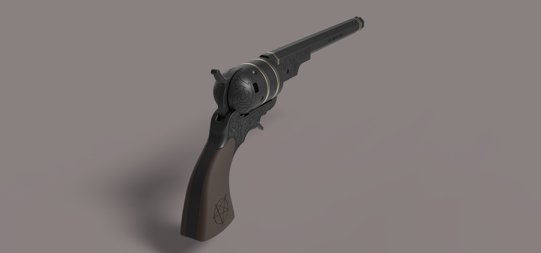 Pistol from movie Supernatural 3D Print 236708 Pistol from movie Supernatural 3D Print 236708