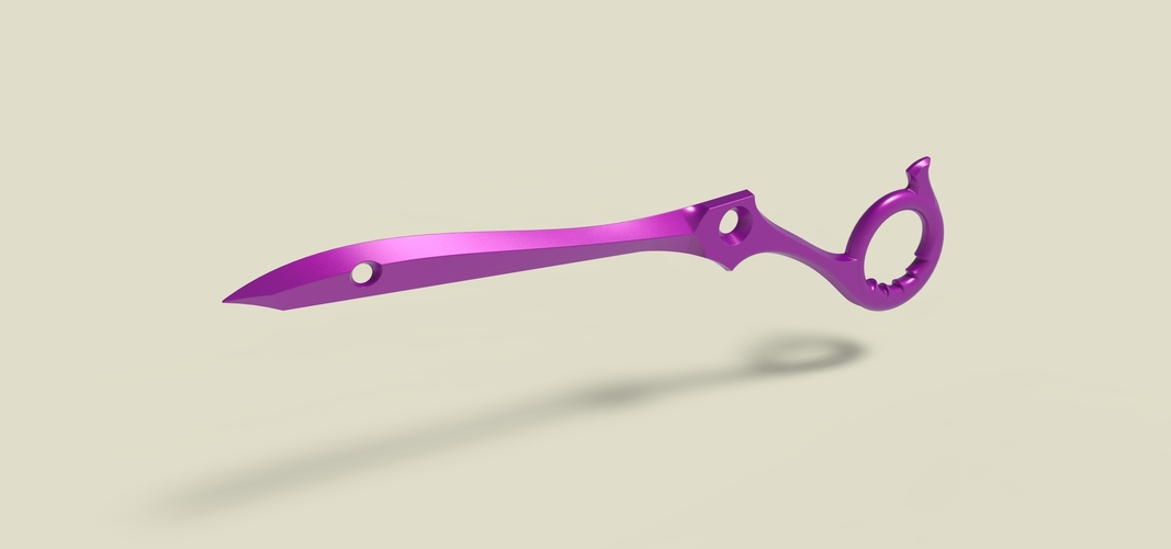 Scissor blade Kill La Kill Nui Harime Sword 3D Print 236803 Scissor blade Kill La Kill Nui Harime Sword 3D Print 236803