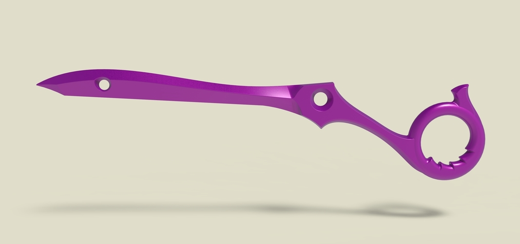 Scissor blade Kill La Kill Nui Harime Sword 3D Print 236807 Scissor blade Kill La Kill Nui Harime Sword 3D Print 236807