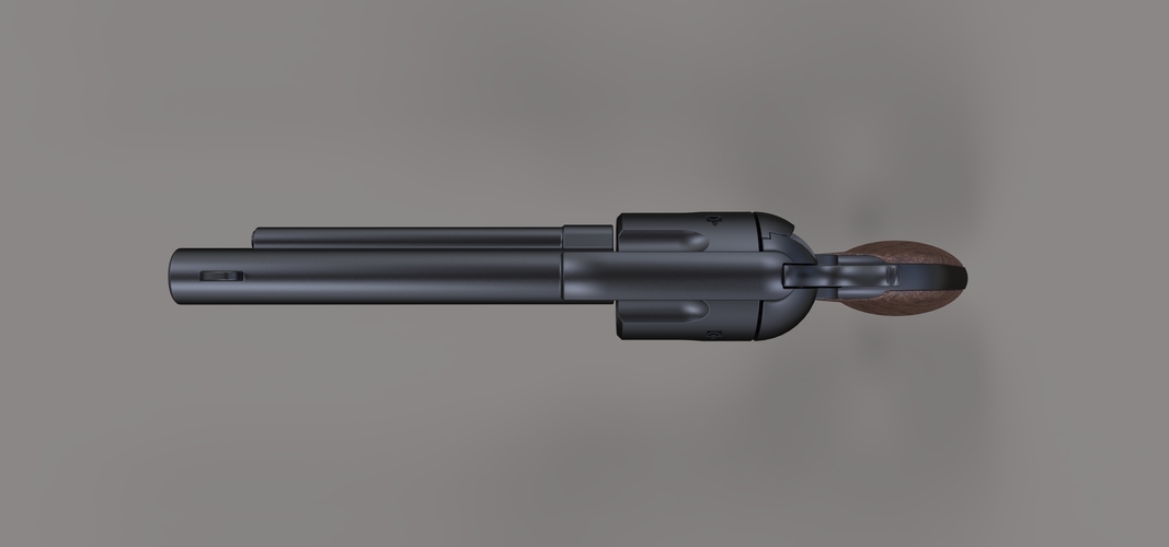 Revolver Colt Single Action 3D Print 237313 Revolver Colt Single Action 3D Print 237313