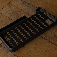 Small Fairphone Case #2: Grid Holes Cutout 3D Printing 23744