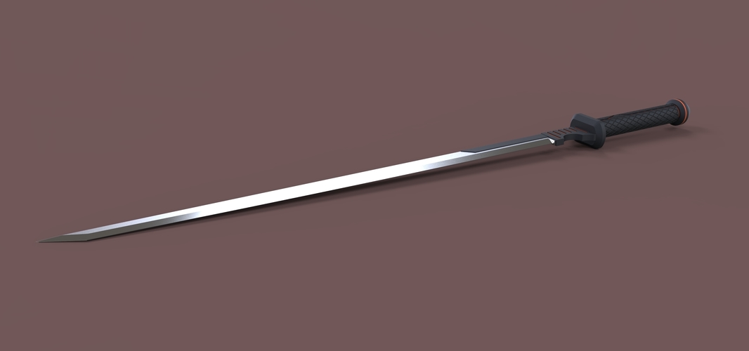 Sword of Deathstroke 3D Print 237702 Sword of Deathstroke 3D Print 237702