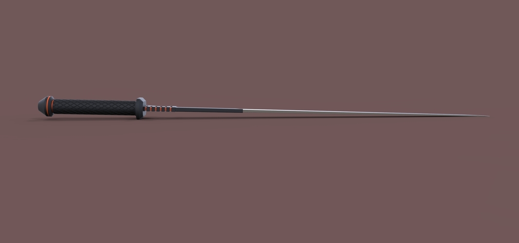 Sword of Deathstroke 3D Print 237709 Sword of Deathstroke 3D Print 237709