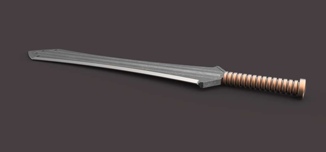 Sword of Erik Killmonger from movie Black Panther 3D Print 237714 Sword of Erik Killmonger from movie Black Panther 3D Print 237714