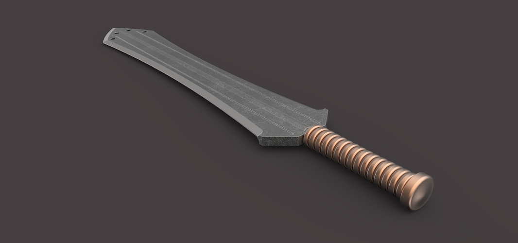 Sword of Erik Killmonger from movie Black Panther 3D Print 237715 Sword of Erik Killmonger from movie Black Panther 3D Print 237715