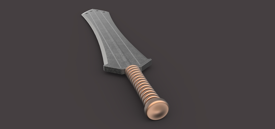 Sword of Erik Killmonger from movie Black Panther 3D Print 237717 Sword of Erik Killmonger from movie Black Panther 3D Print 237717