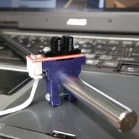 Small Opto Endstop Mount (for 10mm Rod) 3D Printing 23830