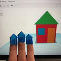 Small House Level 1 with Tinkercad 3D Printing 238397