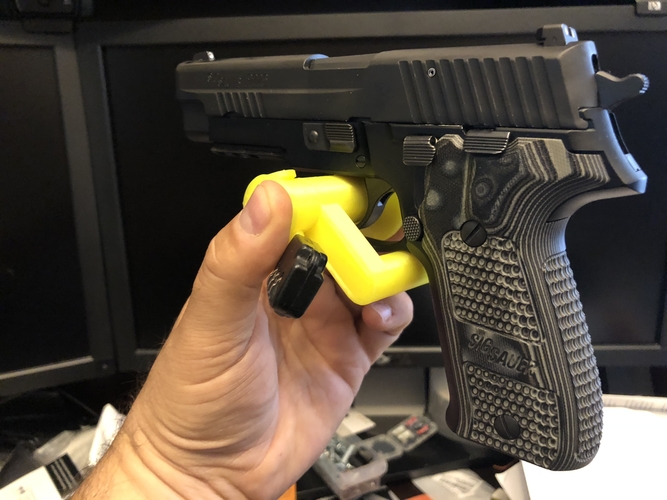 Handgun Hanger 3D Print 238512