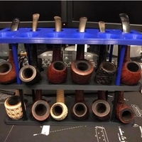 Small Tobacco Pipe Organizer 3D Printing 238513