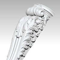 Small Carving furniture table leg 3D Printing 238774