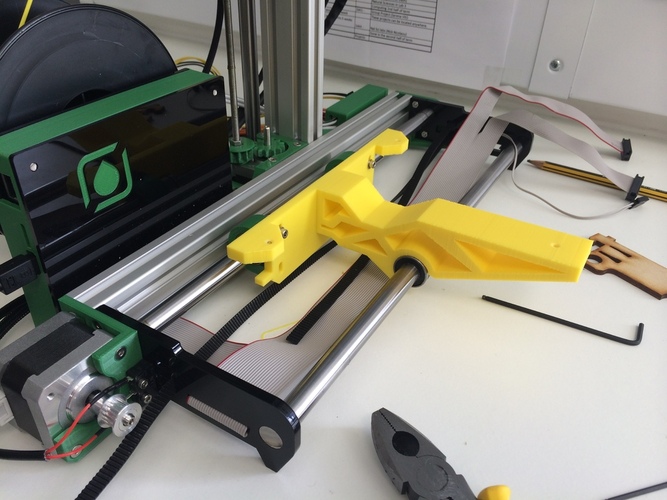 One-piece Ormerod bed support. 3D Print 23903