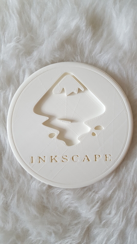 Inkscape coaster 3D Print 239127 Inkscape coaster 3D Print 239127