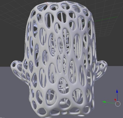 Pencilpot-Monster - Voronoi Style 3D Print 23924