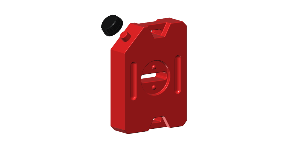 Fuel can set scale 1/10 3D Print 239388 Fuel can set scale 1/10 3D Print 239388