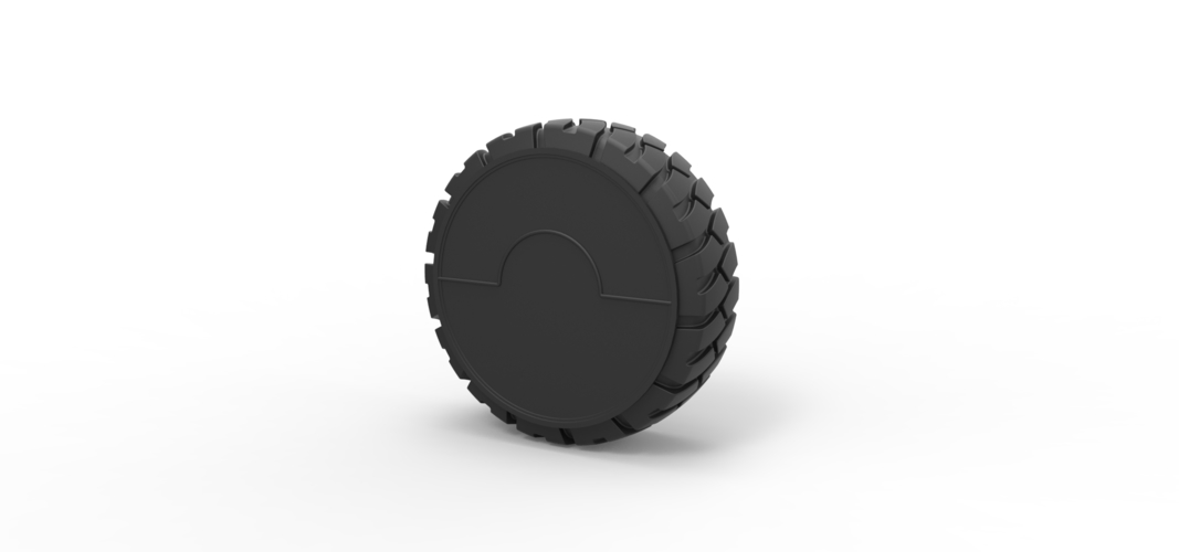 Diecast Offroad wheel 4 3D Print 239396